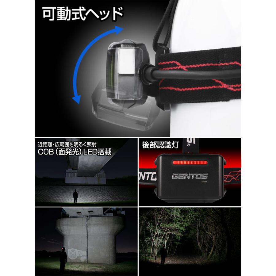 GENTOS（ジェントス） GH-280RG-SET GENTOS Gシリーズ LEDヘッドライト