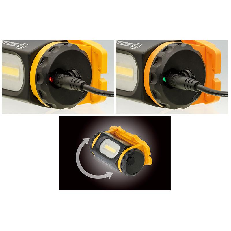 Ganz GZ-BH10 GENTOS ジェントス COB LED 防爆ヘッドライト USB充電式