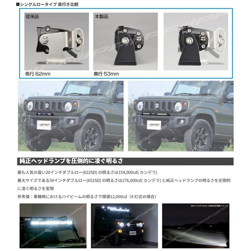 IPF 631SS IPF アイピーエフ LEDライトバー 600Sシリーズ 30インチ