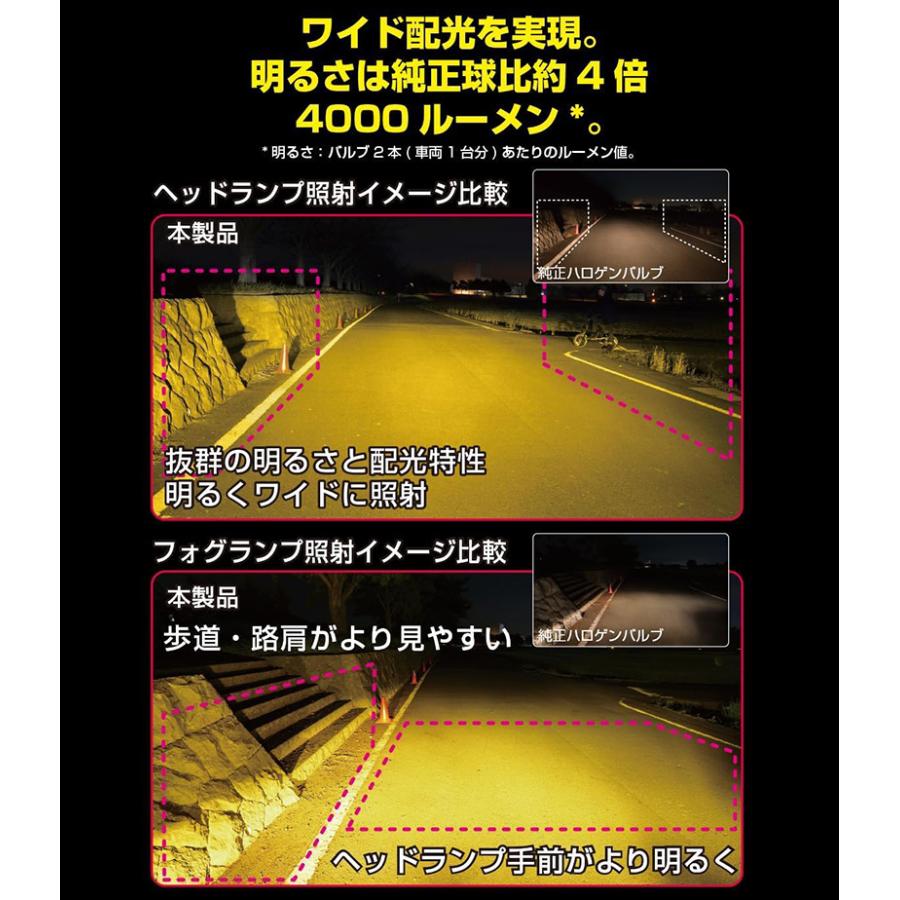 IPF E104HFBW IPF アイピーエフ H8/H11/H16 LEDバルブ エフェクター