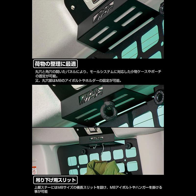 EXD-01 IPF アイピーエフ サイドストレージパネル for デリカD：5 三菱 デリカD：5 CV#W型(H19/01〜)専用 2枚入り 左右セット ガラス保護 収納 | IPF | 03