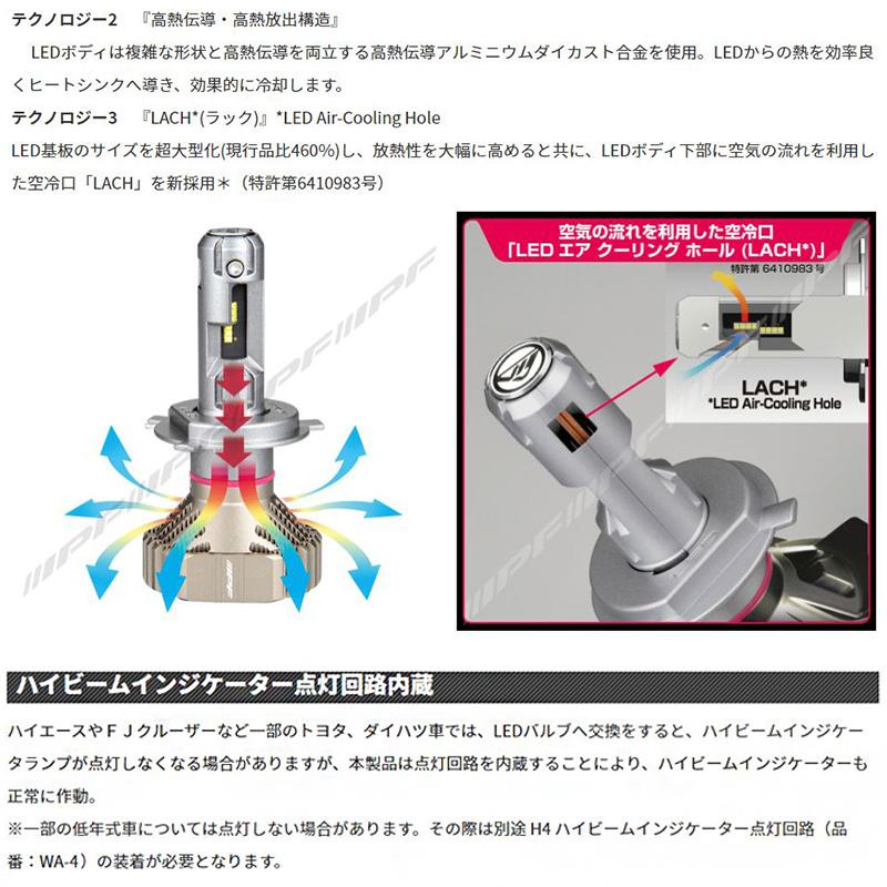 LEDヘッドバルブ IPF F141HLB IPF F141HLB アイピーエフ H4 ヘッドライト専用LEDバルブ 純白色