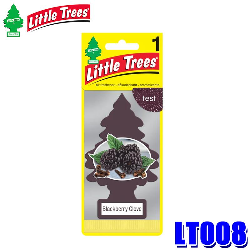 Little Trees（リトルツリー） LT008 LittleTrees LT エアーフレッシュナー Blackberry Clove ...