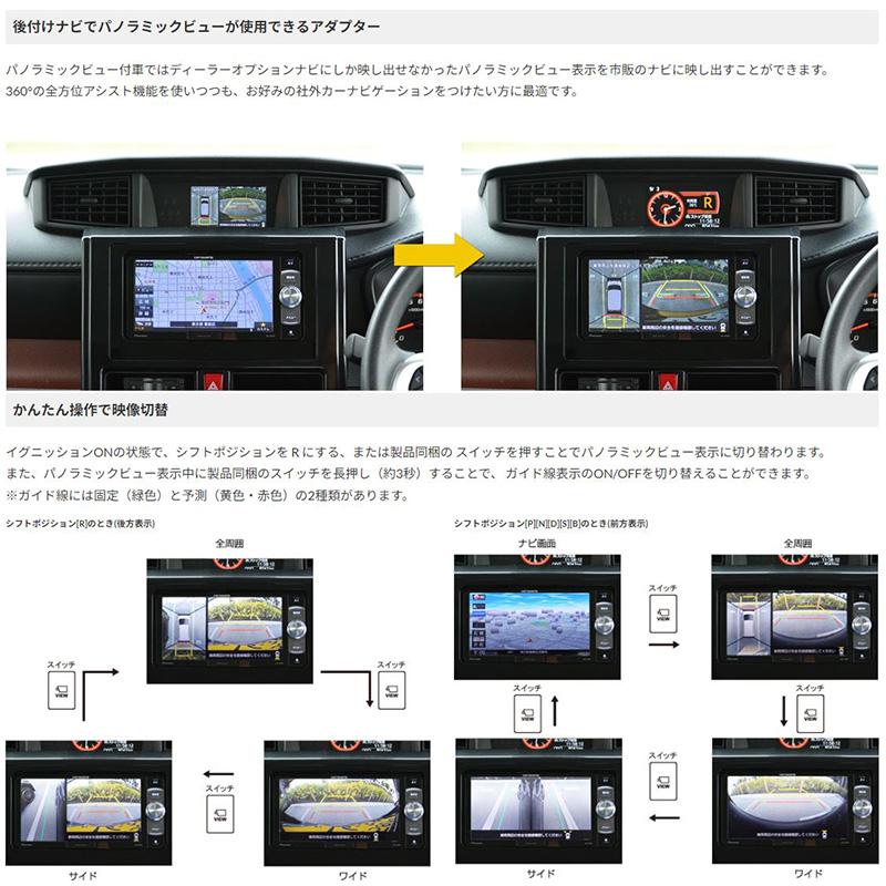 RAV4 パノラミックビューモニターワイヤレススイッチキット　説明書付き RAV4 パノラミックビューモニターワイヤレススイッチキット 説明
