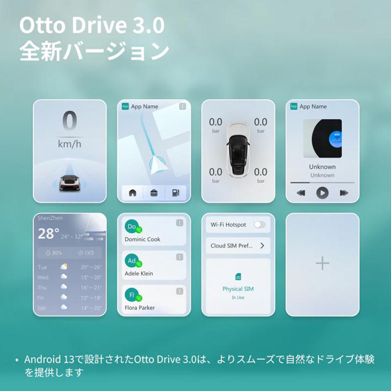 ottocast PCS61-TJ ottocast オットキャスト OttoAibox P3 Pro