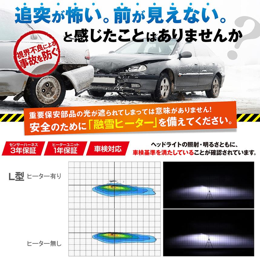 PIAA SMH7 ピア ヘッド&テールライト融雪L型ヒーター 12V/24V PIAA SMH7 ピア ヘッド&テールライト融雪L型ヒーター 12V/24V