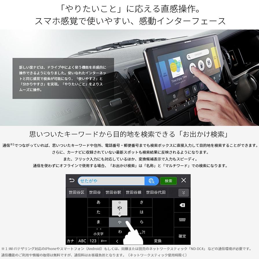カロッツェリア楽ナビ 9V型AVIC-RQ721 開封済み未使用 カロッツェリア楽ナビ 9V型AVIC-RQ721 開封済み未使用