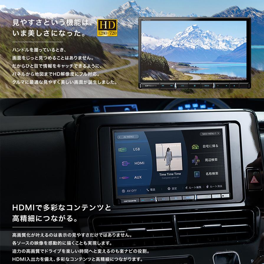 非売品 パノラマビューパイオニア カーナビ カロッツェリア 楽ナビ 7型