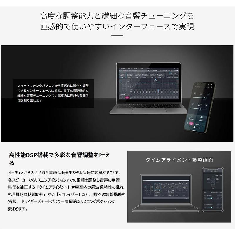 【カロッツェリア】pioneer DEQ-PO1Ⅱデジタルプロセッシングユニット オンラインエンターテインメントを目いっぱい楽しめる！高音質に