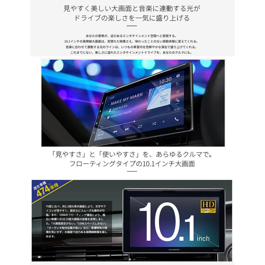 カロッツェリア DMH-SF1000 Pioneer パイオニア carrozzeria 1Dメイン