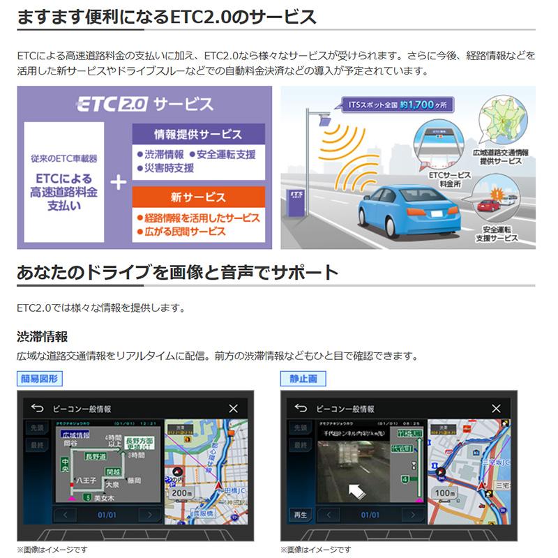 カロッツェリア ND-ETCS2II Pioneer パイオニア carrozzeria ETC2.0
