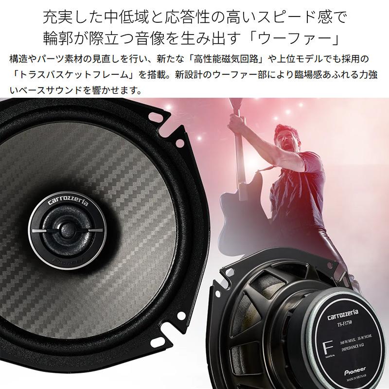 カロッツェリア TS-F1750 Pioneer パイオニア carrozzeria 17cm