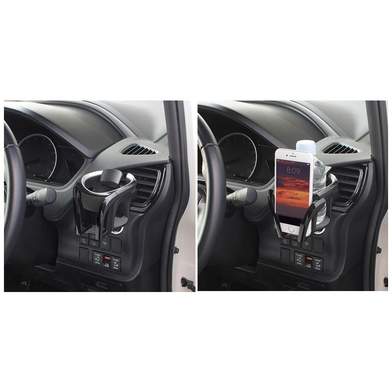 ypさん専用 槌屋ヤック PF-356 YAC スマホドリンク SI ブラック/シルバー コンビニ