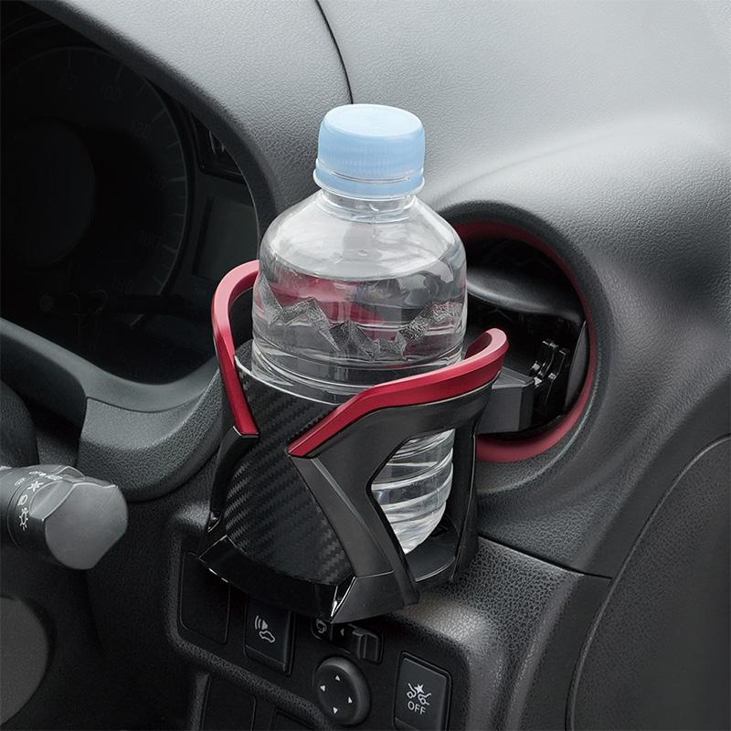 槌屋ヤック PF423 YAC Refineドリンク レッド ドリンクホルダー スマホ