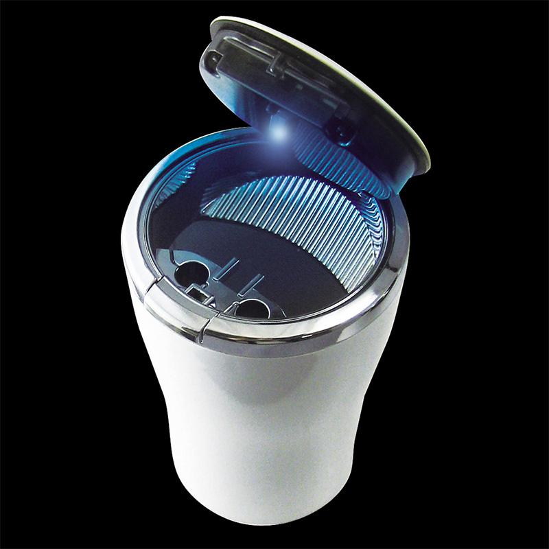 槌屋ヤック PZ-483 YAC 車載用灰皿 ユースフルアッシュ ホワイト