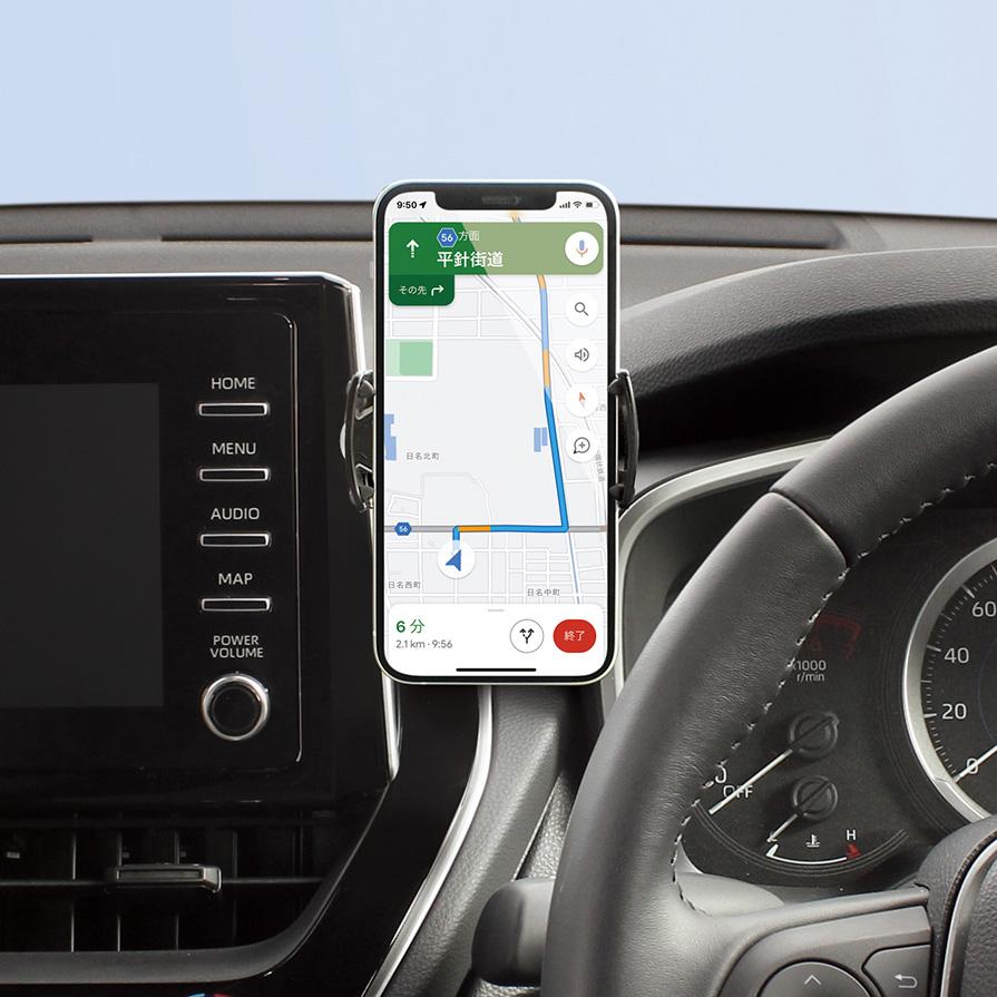 槌屋ヤック SY-CO11 スマートフォンホルダー トヨタ カローラクロス