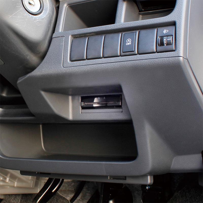 槌屋ヤック VP-123 YAC スズキ系用 ETC取付基台 ブラック ETC車載器