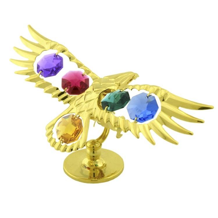 【送料無料】【おまけ付】イーグル 酉年 置物 誕生日プレゼント 男性 女性 鷲 ワシ 鷹 タカ 酉年 とり年 ギフト クリスタル | 