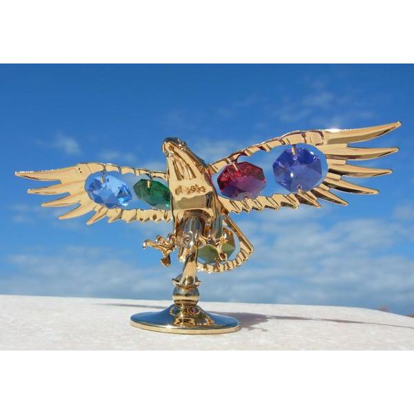 【送料無料】【おまけ付】イーグル 酉年 置物 誕生日プレゼント 男性 女性 鷲 ワシ 鷹 タカ 酉年 とり年 ギフト クリスタル |  | 02