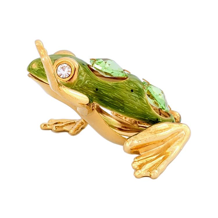 送料無料】【おまけ付】招福 カエル 置物 縁起物 誕生日プレゼント