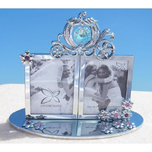 送料無料】【おまけ付】シンデレラ 写真立て 2 誕生日 プレゼント