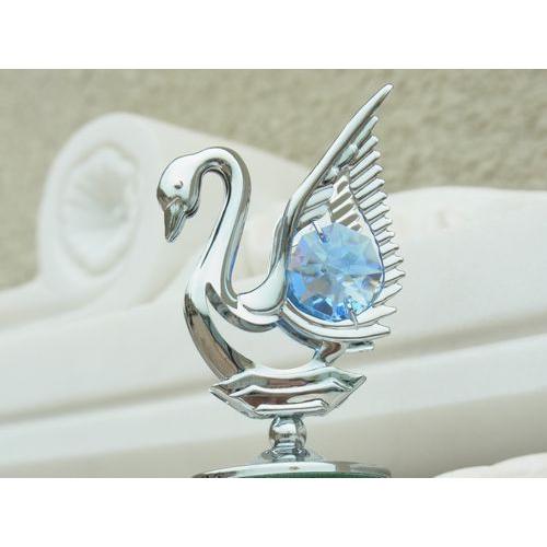 スワロフスキー クリスタル製　幸運の小鳥オブジェ SWAROVSKI スワロフスキー ブルージェイ 鳥 自然 ギフト 置物