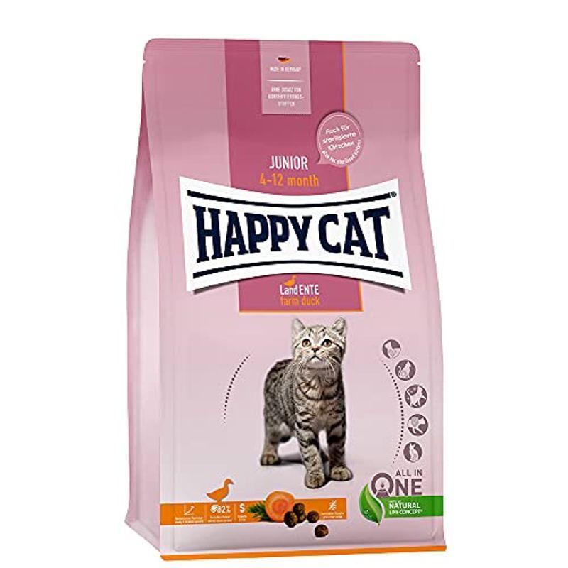 Happy Cat ハッピーキャット その他キャットフード ジュニア ファーム 猫用品 ダック 子猫用 平飼いの