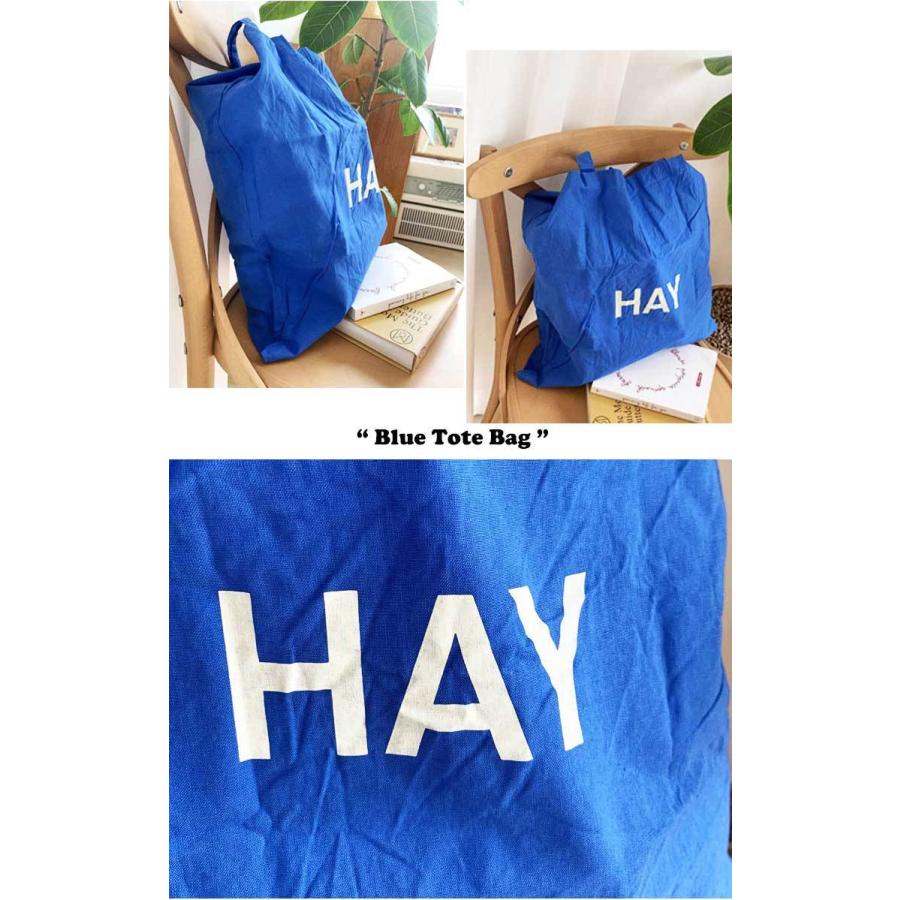 【即納】ヘイ エコバッグ HAY メンズ レディース Blue Tote Bag ブルー トートバッグ Sky blue + White logo スカイブルー ホワイトロゴ 541127 バッグ｜andselect｜03