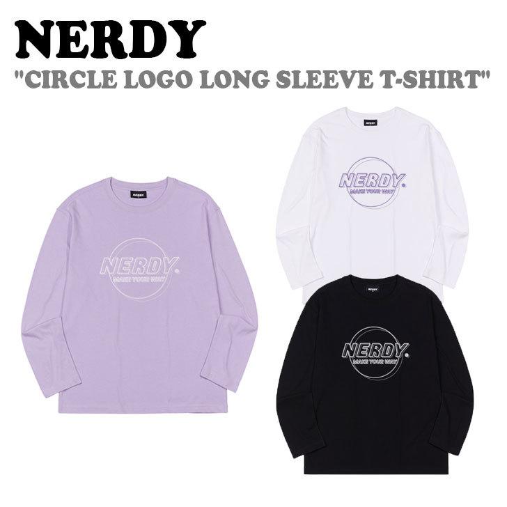 ノルディ ロンT NERDY CIRCLE LOGO LONG SLEEVE T-SHIRT サークル ロゴ ロング  スリーブ Tシャツ 全3色 ノルディー 長袖 PNEF21KF20000/010/360 ウェア｜andselect