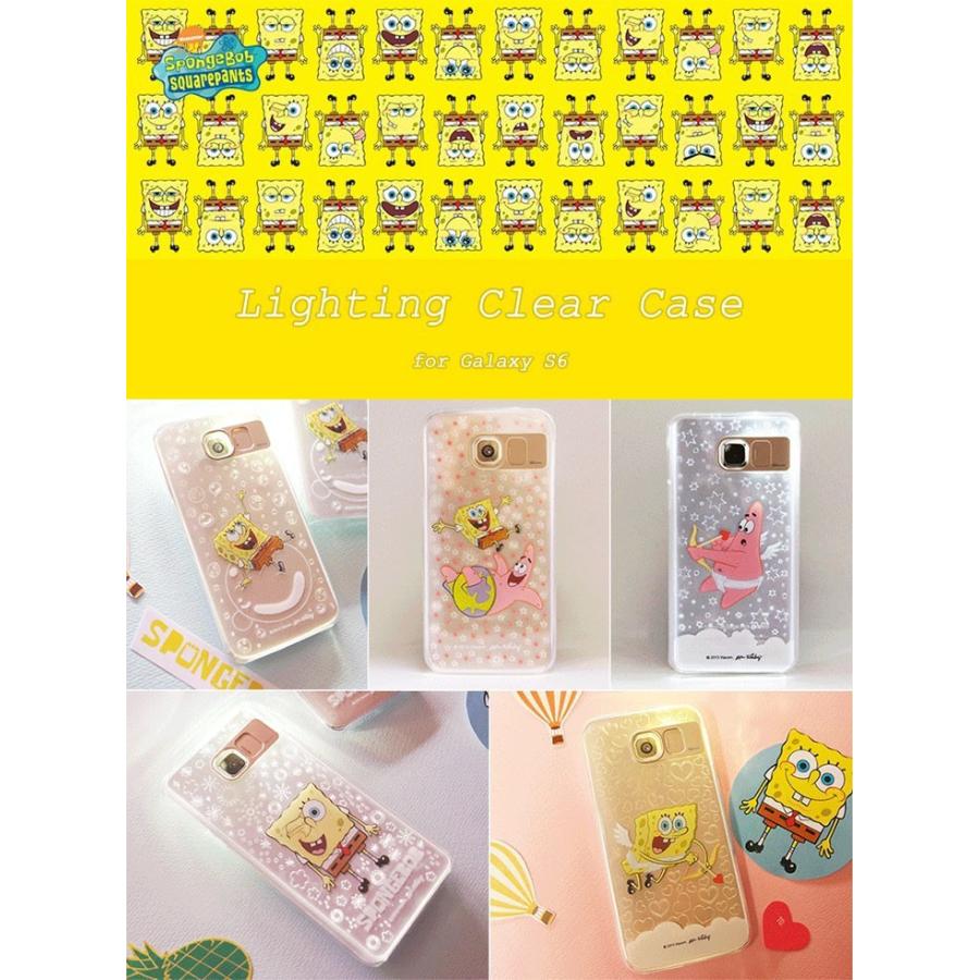 お取り寄せ Galaxy S6 ギャラクシー S6 ケース The Spongebob Lighting Clear Case Galaxy S6 スポンジ ボブケース ピカピカ光る Gs6 Coqu Lispbob And Select 通販 Yahoo ショッピング
