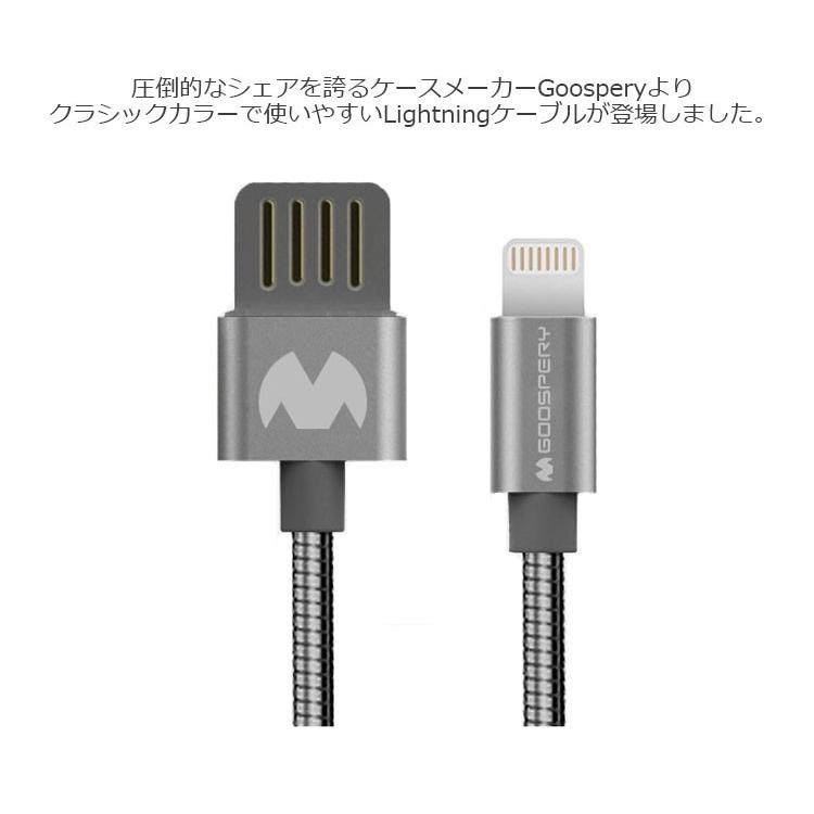 Lightning ケーブル iPhone 充電 ケーブル iPhone ケーブル 1m ライトニングケーブル 充電ケーブル iPhone 充電コード Lightning USB ケーブル｜andselect｜02