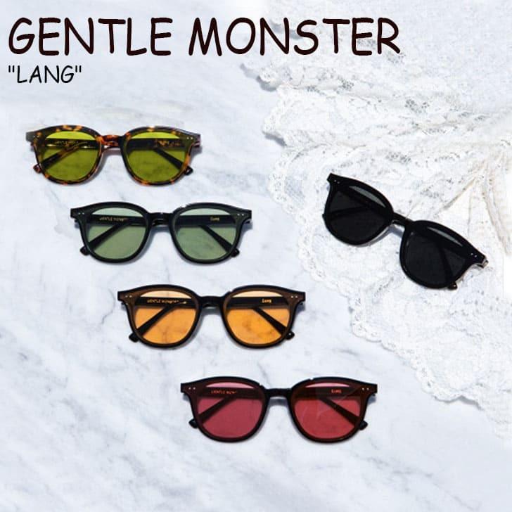 ジェントルモンスター サングラス GENTLE MONSTER LANG 01 ブラック