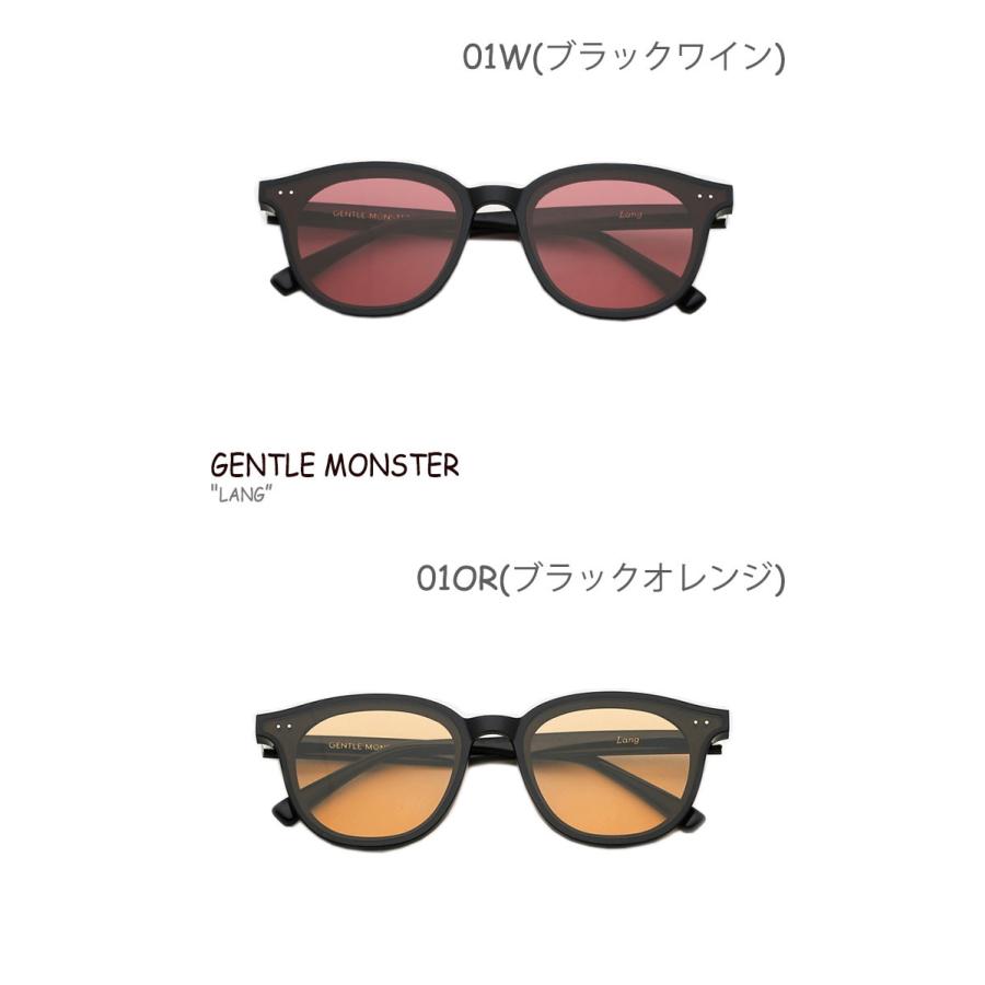 ジェントルモンスター サングラス GENTLE MONSTER LANG 01 ブラック
