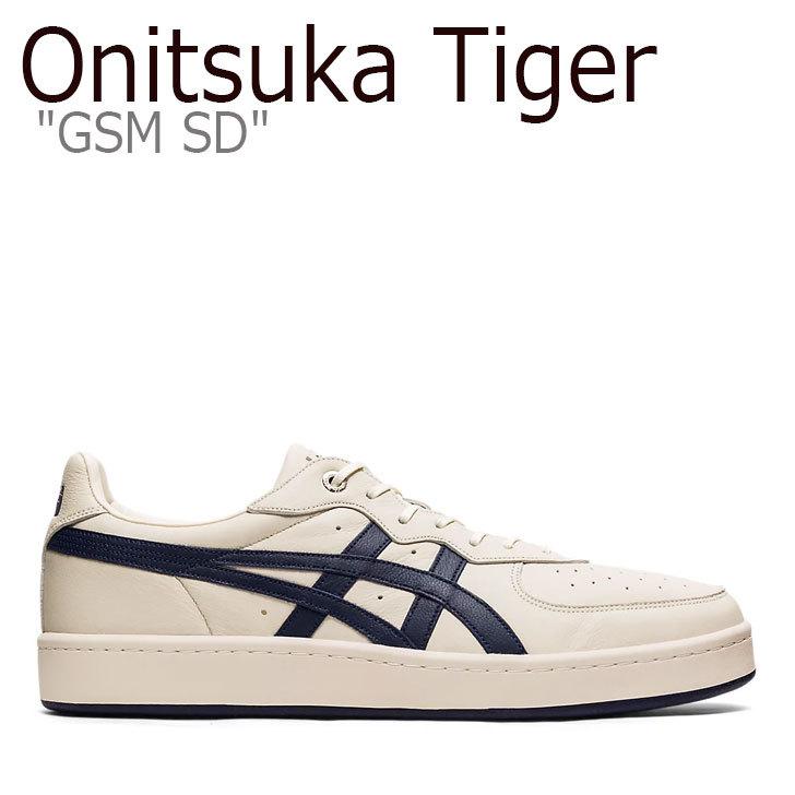 オニツカタイガー スニーカー Onitsuka Tiger GSM SD ジーエスエム SD OATMEAL オートミール PEACOAT ピーコート 1183A803-200 シューズ 新品未使用 新古品