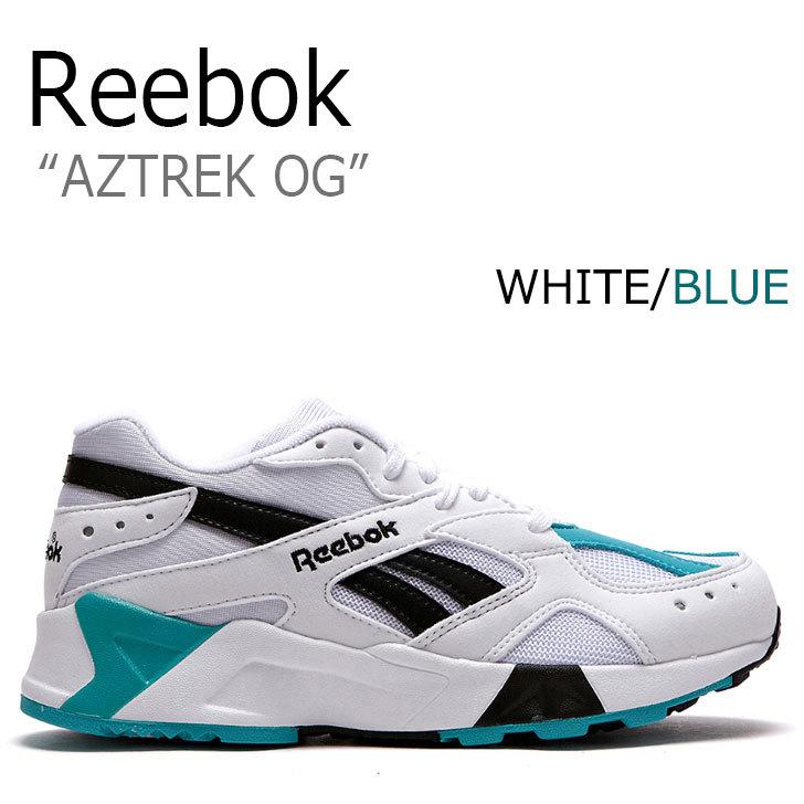 オンラインストア販促 リーボック スニーカー Reebok メンズ レディース Aztrek Og アズトレックog White ホワイト Blue ブルー Cn7067 Rbkcn7067 Flrb8f3u04 シューズ 安い公式 Ssl Daikyogo Or Jp