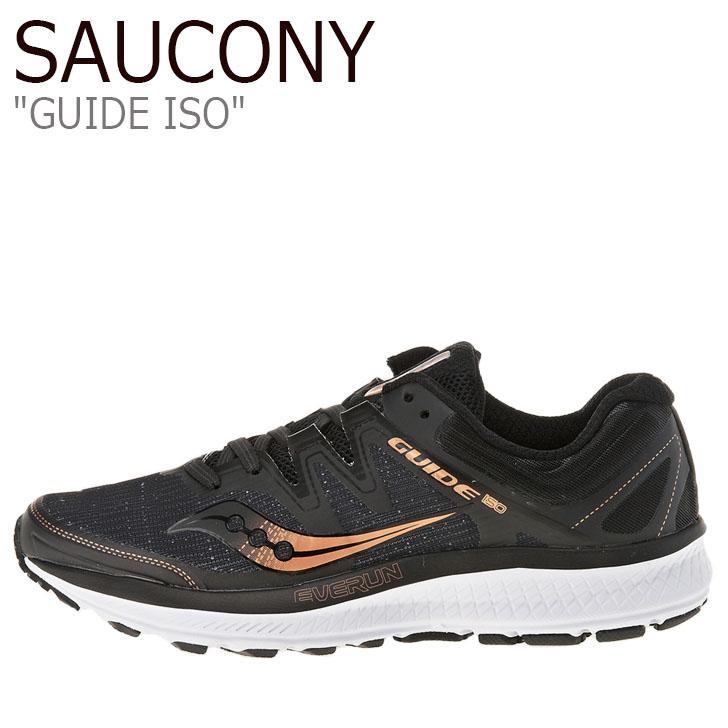 最新デザインの レディース Saucony スニーカー サッカニー サッカニー Iso Guide Saucony Saucony サッカニーシューズ Guide シューズ S 30 ブラック Black アイエスオー ガイド Iso シューズ Sergiopizarro Com Co