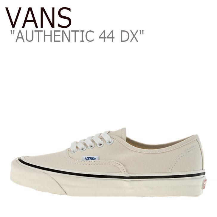 vans authentic 44 dx classic white