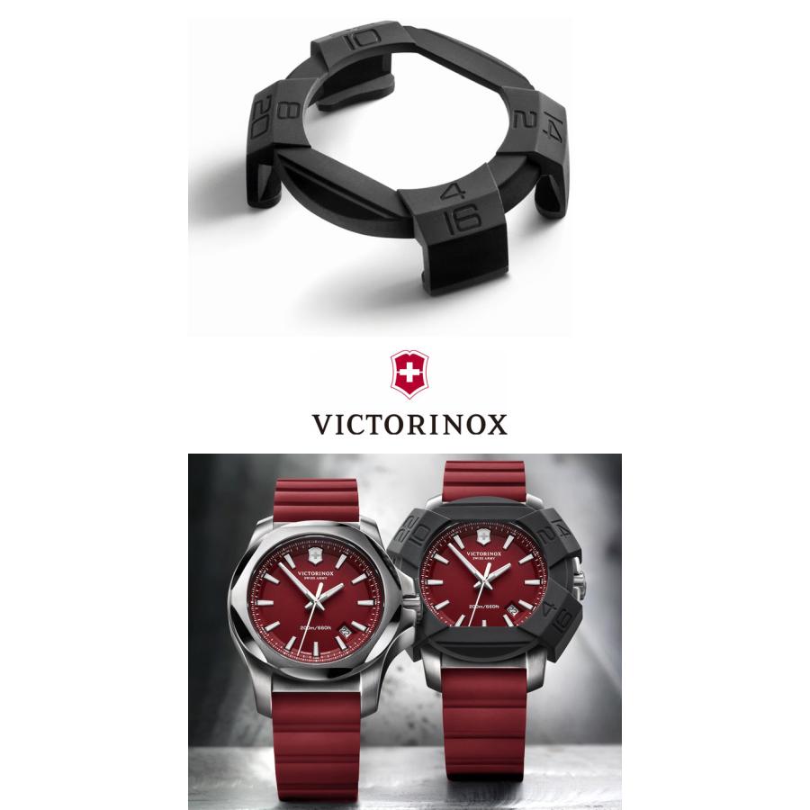ビクトリノックス 時計 腕時計 防水 メンズ VICTORINOX イノックス 正規品 ウォッチ ラバー ベルト バンド ステンレス アウトドア 241719.1 OTTD