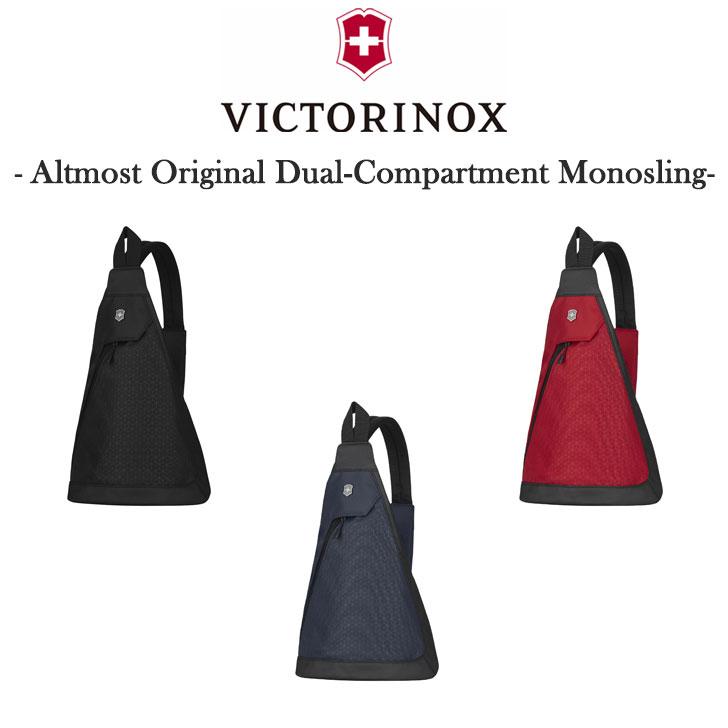 VICTORINOX ショルダーバッグ ビクトリノックス 正規品 アルトモントオリジナル デュアルコンパートメント モノスリング 軽量 7L 606748/49/50 アウトドア OTTD