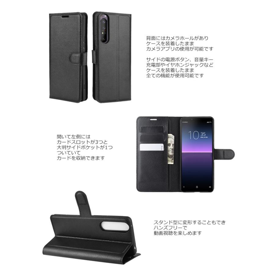 Xperia 1 Ii ケース 手帳 Xperia 1 Ii カバー 耐衝撃 Sog01 ケース So 51a ケース 手帳型 スタンド おしゃれ Tpu かわいい カード収納 シンプル Puレザー Xp1ii Cn Clflpu And Select 通販 Yahoo ショッピング