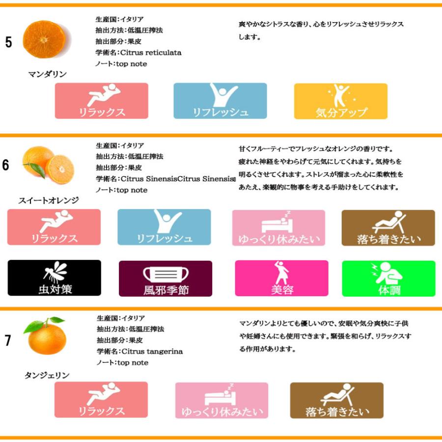&SH 33種類から選べる7本セット エッセンシャルオイル ＆100%天然