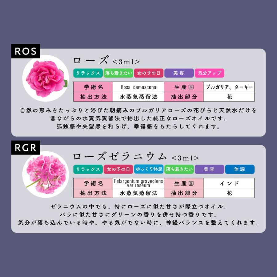 エッセンシャルオイル セット 3ml×5本セット アロマプレミアムセット1