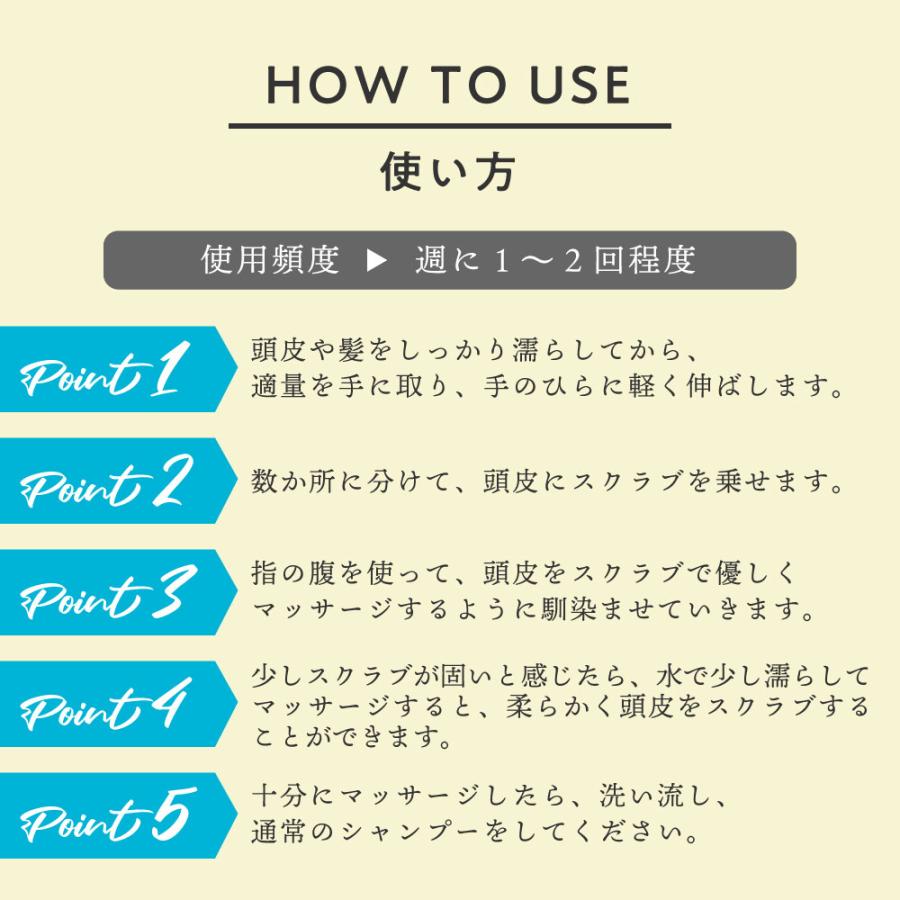 ヘッドスクラブ 200g / 頭皮ケア 女性 マッサージ ヘッドスパ レディース メンズ ボディスクラブ /tg_smc +lt3+｜andsh｜15