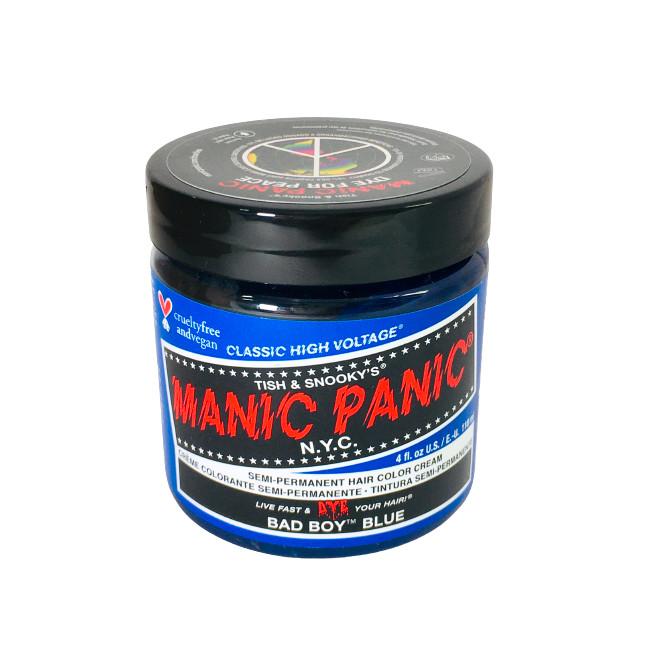 マニックパニック ヘアカラー カラークリーム バッドボーイブルー