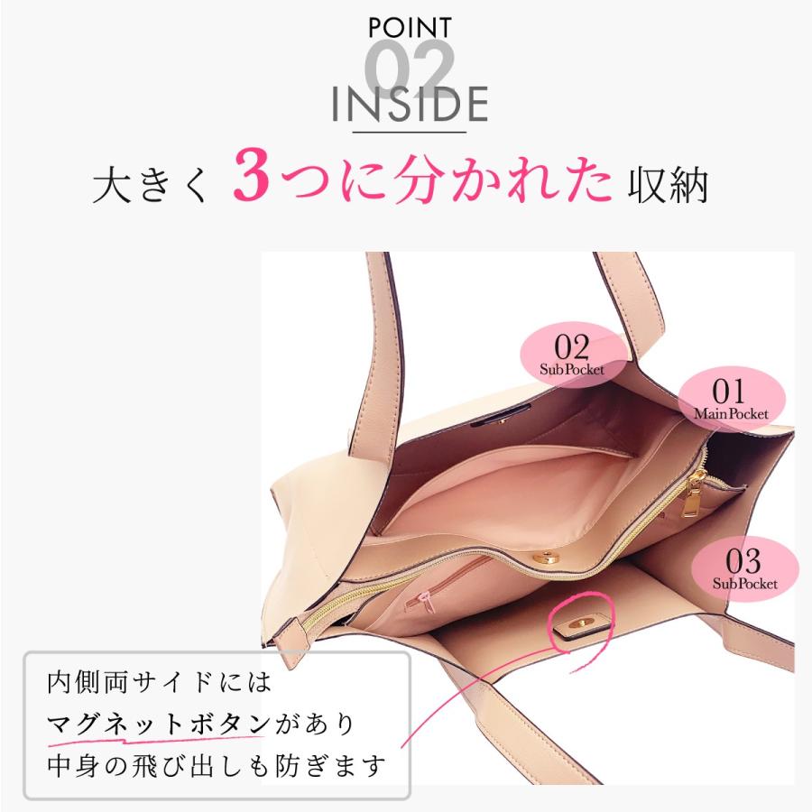 軽くて自立する 】 ANDSHIN公式 トートバッグ レディース 軽い