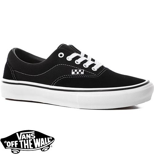 バンズ スケートボード シューズ スケート エラ VANS Skate ERA BLACK/WHITE SKATE SHOES ブラック