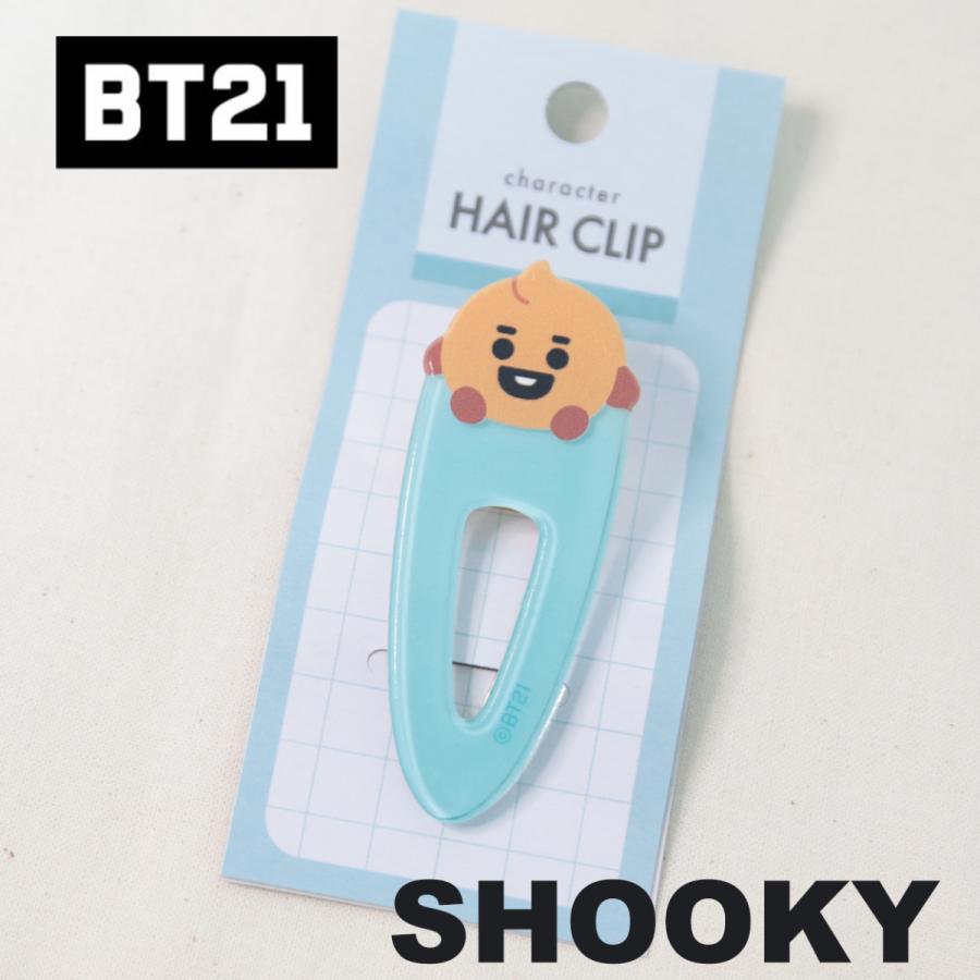 BT21 前髪クリップ ヘアクリップ【SHOOKY MANG KOYA CHIMMY TATA】 ヘアアレンジ バレッタ へアアクセ ヘアアクセサリー プレゼント ギフト  LINE FRIENDS |  | 01