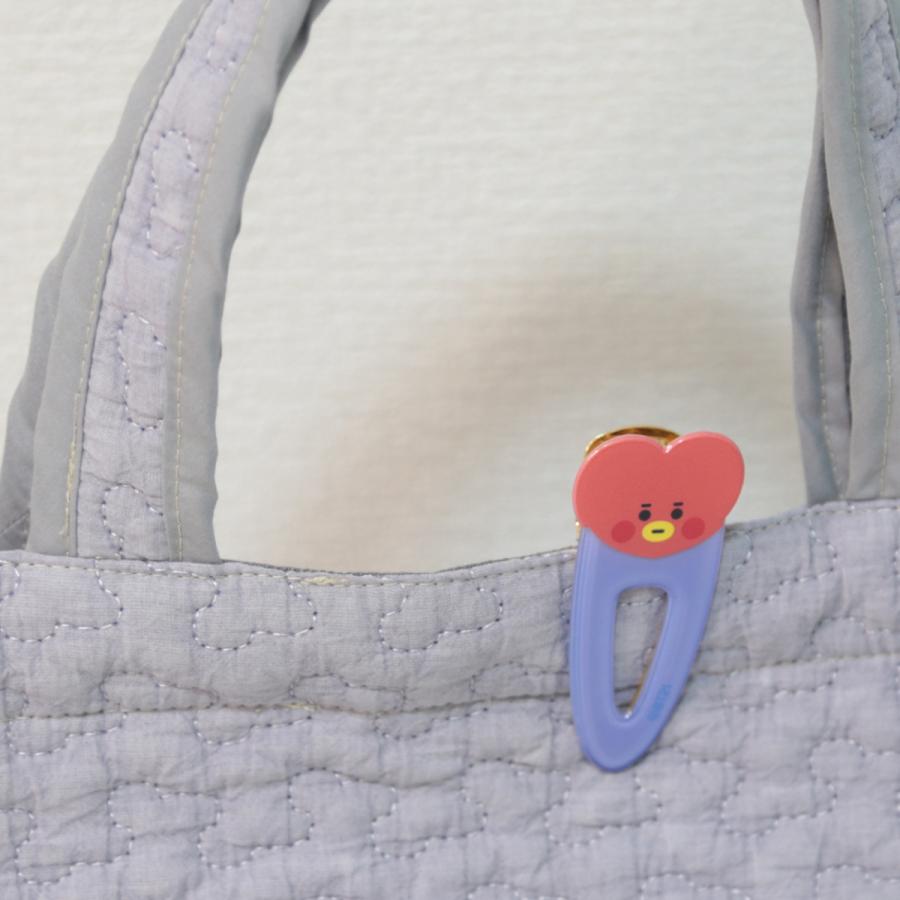 BT21 前髪クリップ ヘアクリップ【SHOOKY MANG KOYA CHIMMY TATA】 ヘアアレンジ バレッタ へアアクセ ヘアアクセサリー プレゼント ギフト  LINE FRIENDS |  | 12