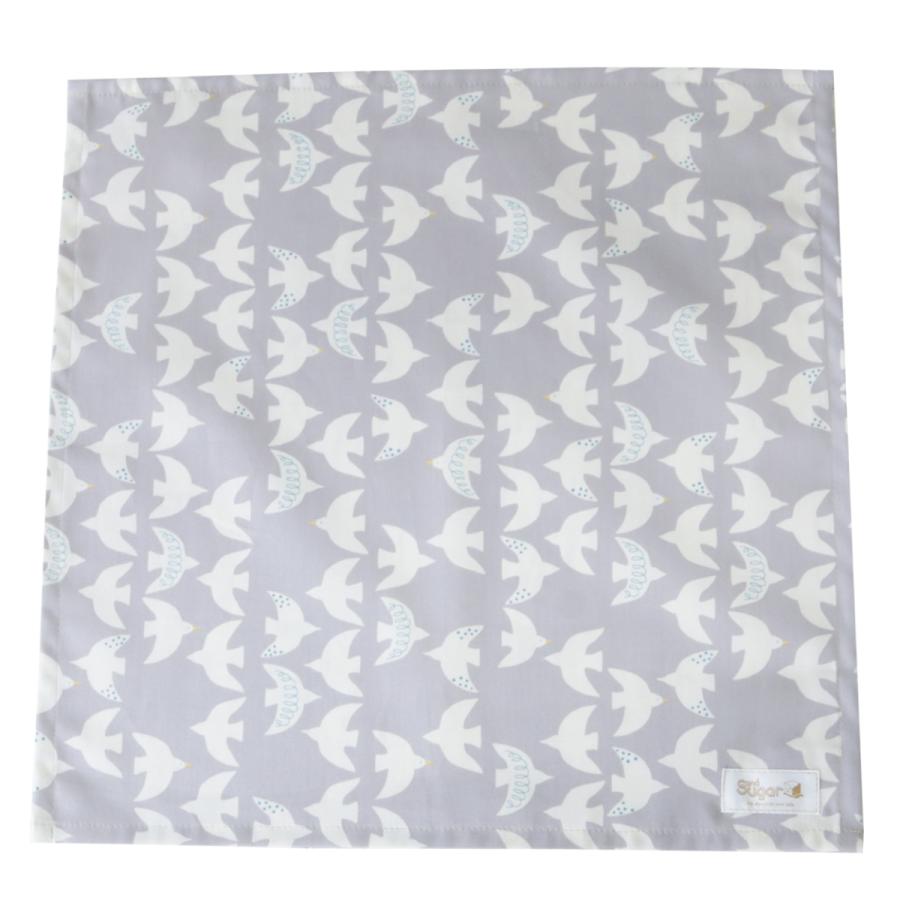 ランチクロス【北欧バード グレー】 テーブルクロス ランチョン