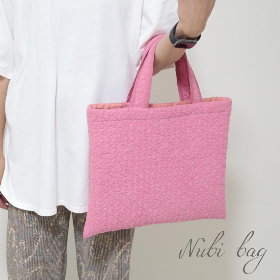 ヌビバッグ 【ピンク】イブルバッグ イブル ヌビ ヌビトートバッグ